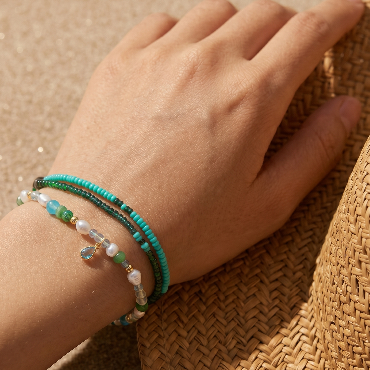 Water Drop💧 Pure Pearl Bracelet