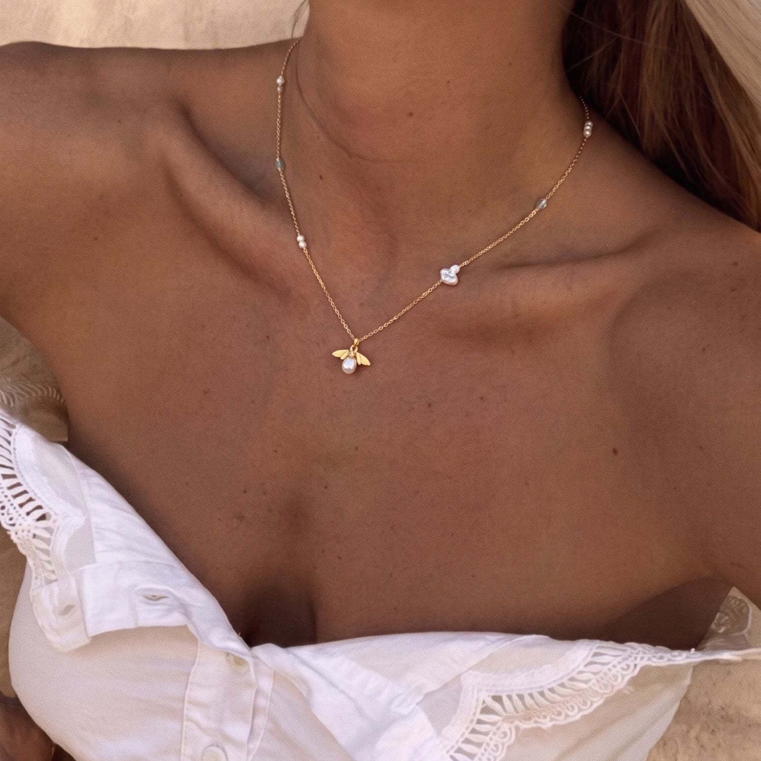 Bee The Change Necklace