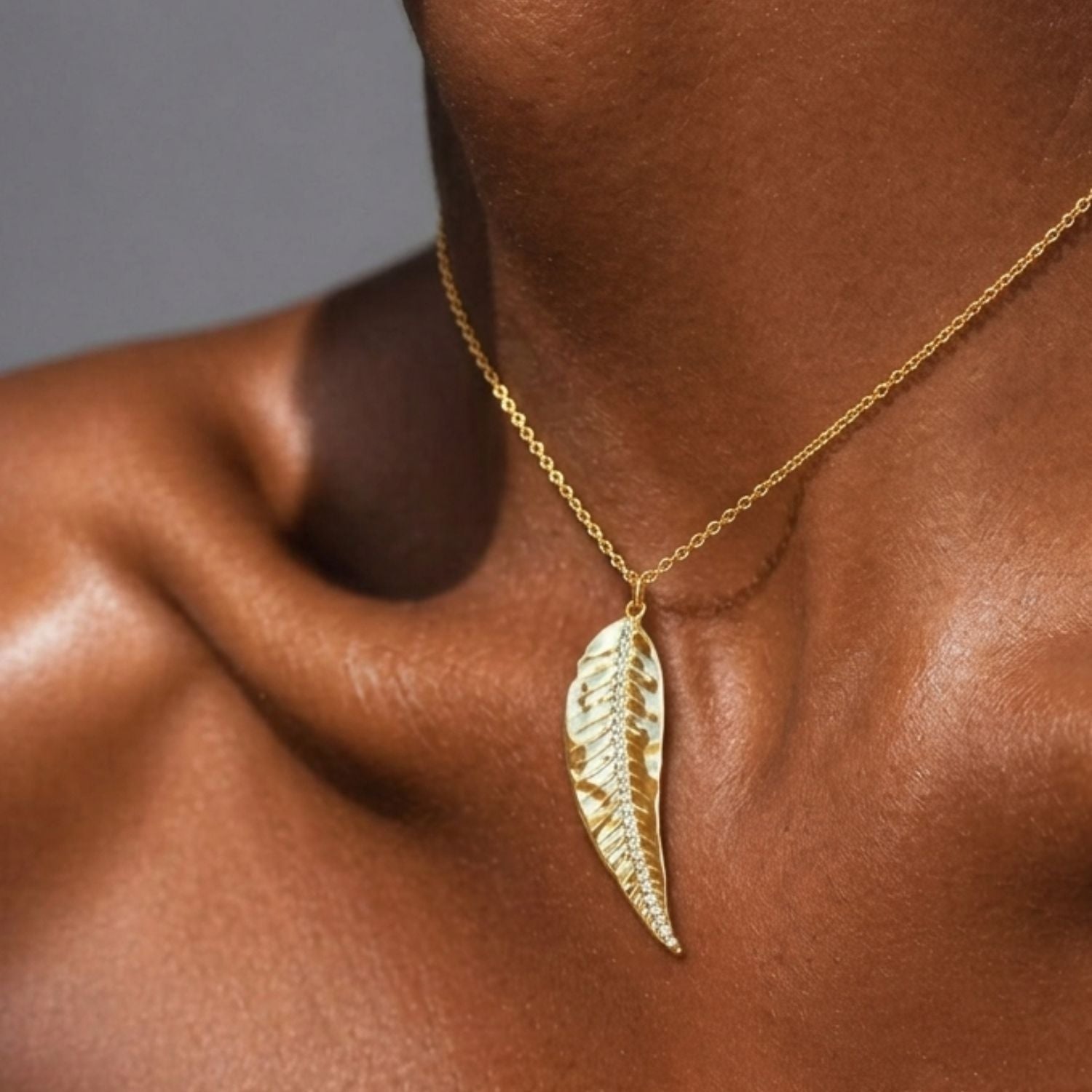 Ashok Leaf Necklace