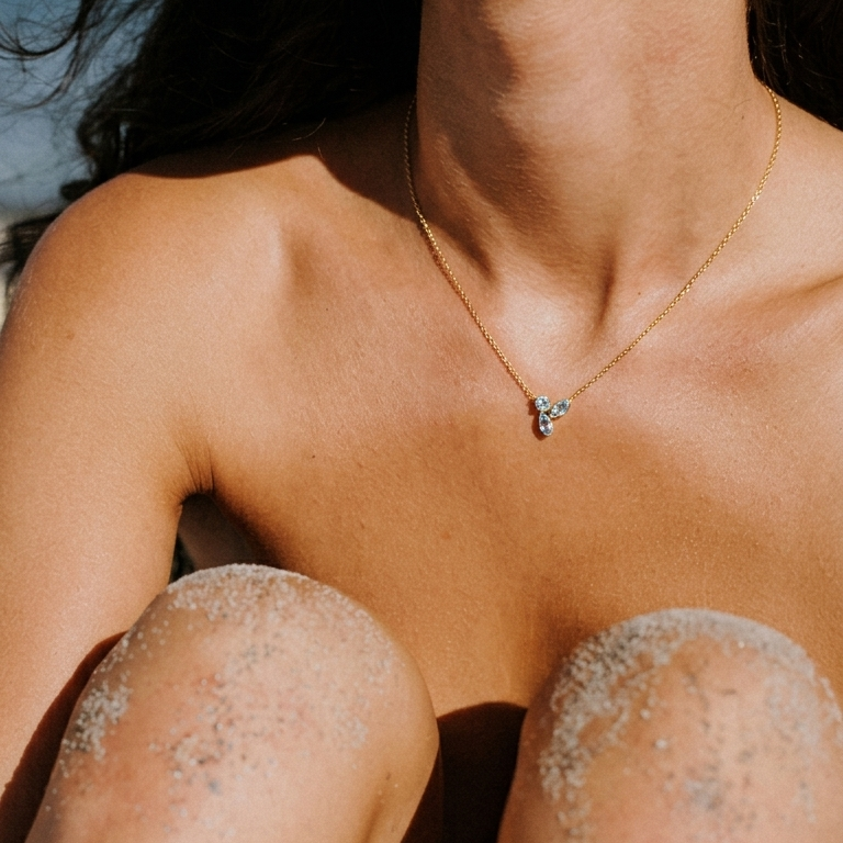 Water drop 💦 Splash Necklace