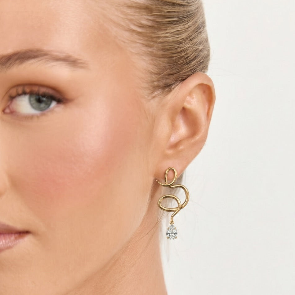 Medusa Waterdrop Earring