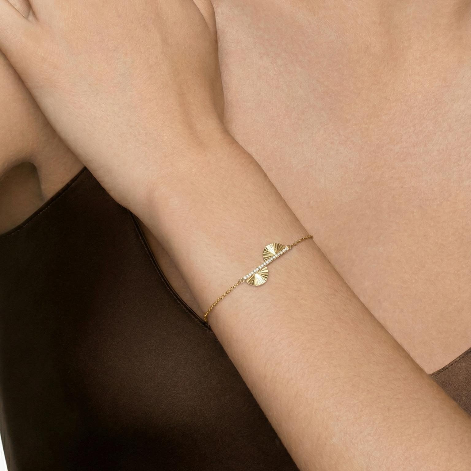 Fan Leaf Bracelet