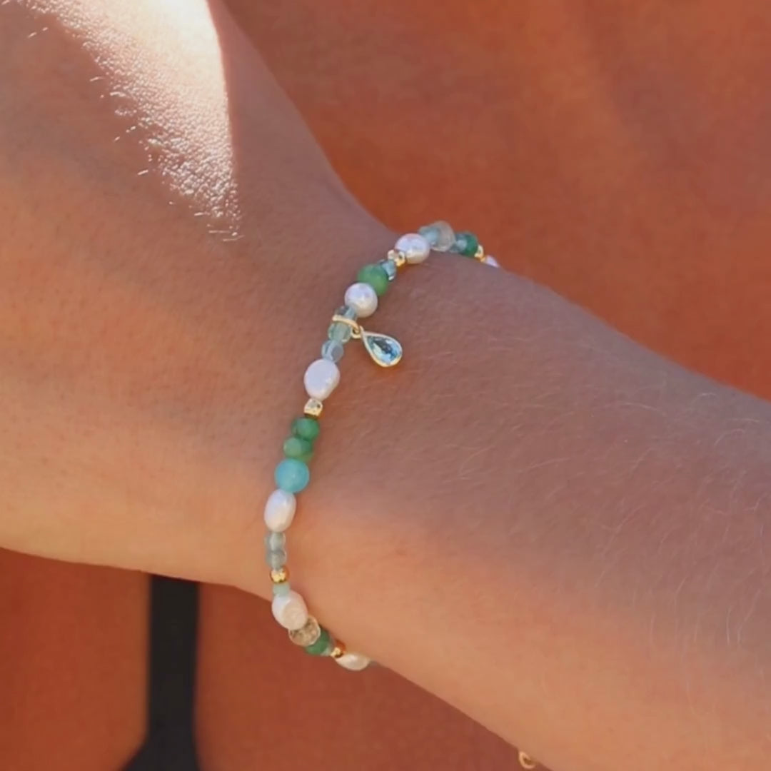 Water Drop💧 Pure Pearl Bracelet