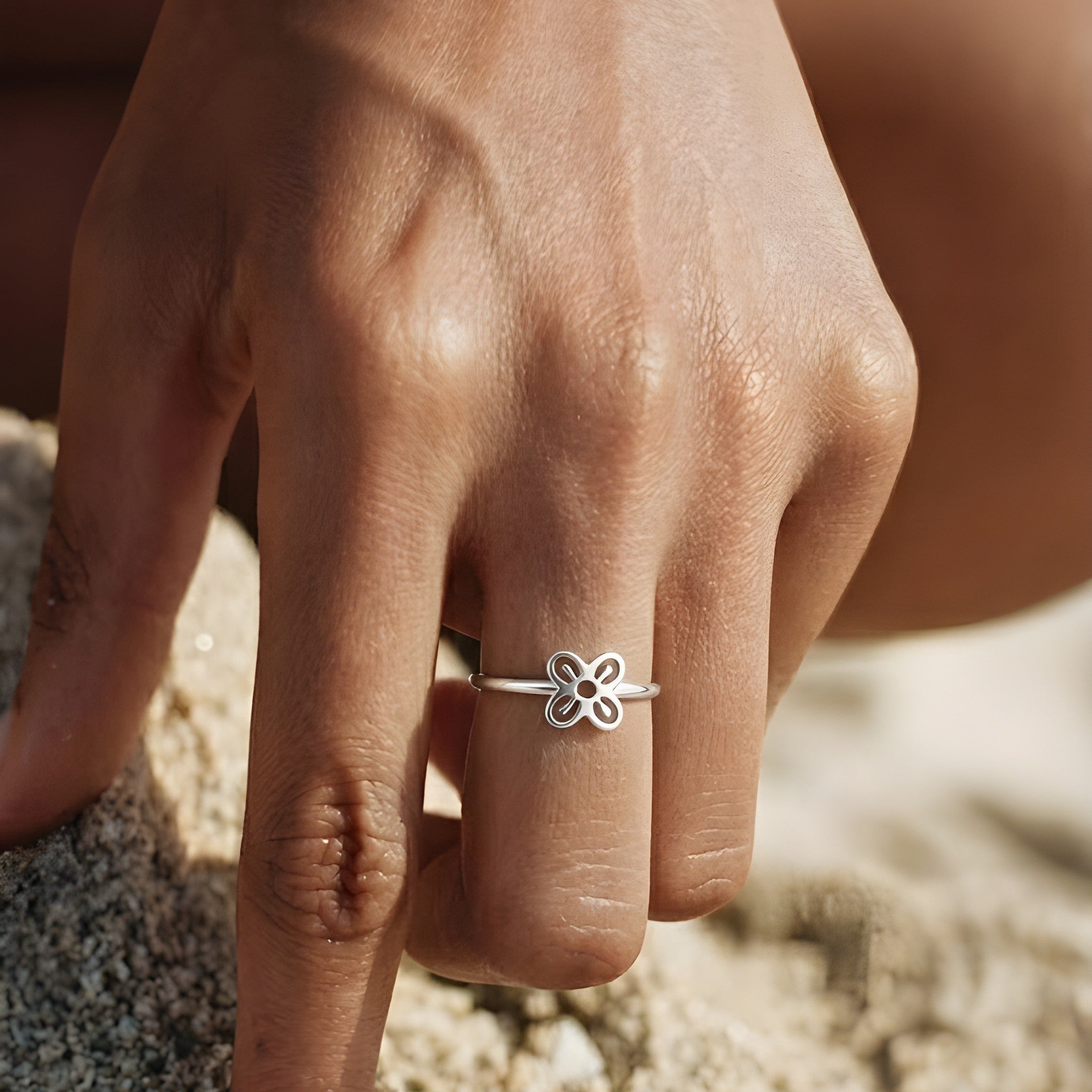 Bese Saka Ring Silver
