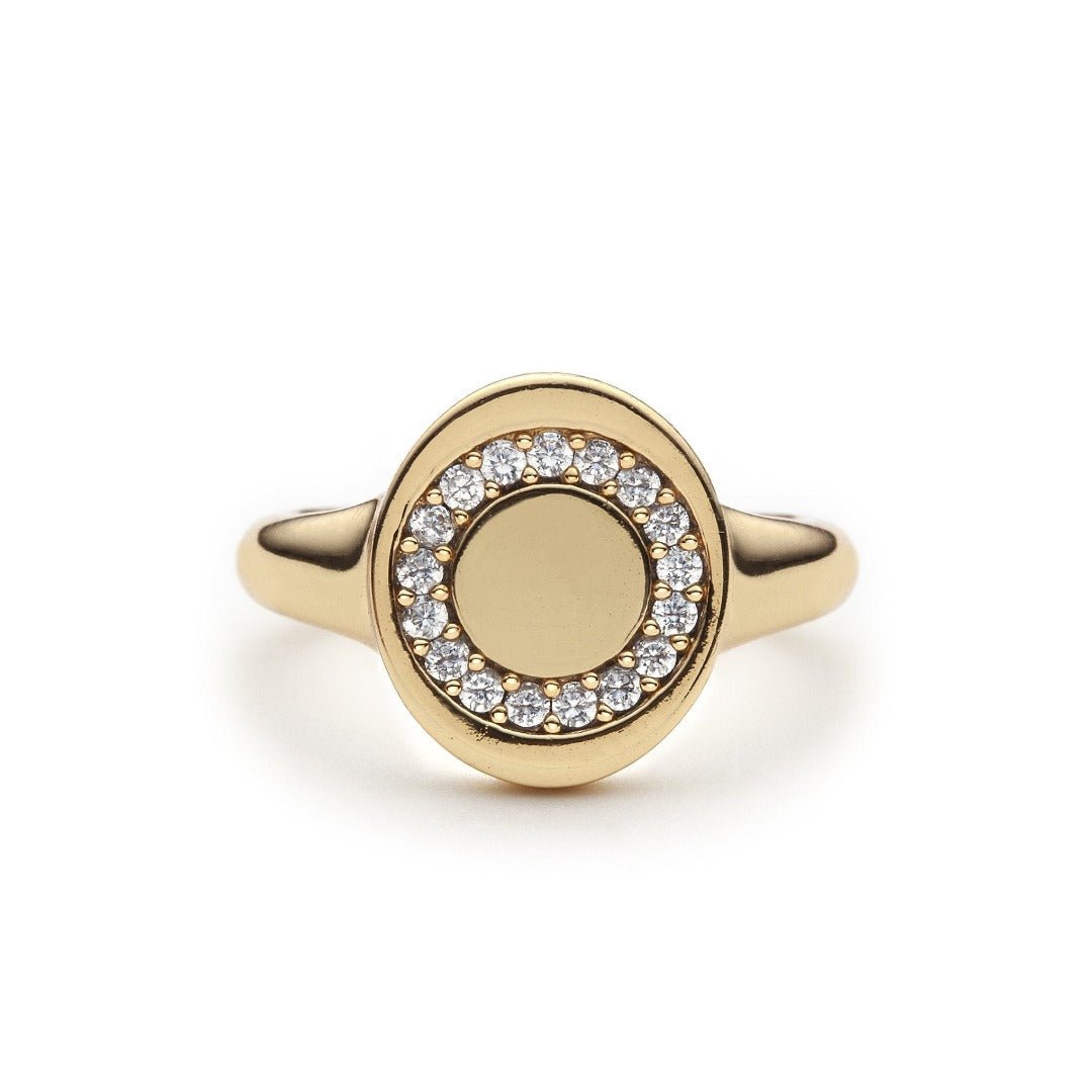 Circle of Life Signet Ring - With Love Darling