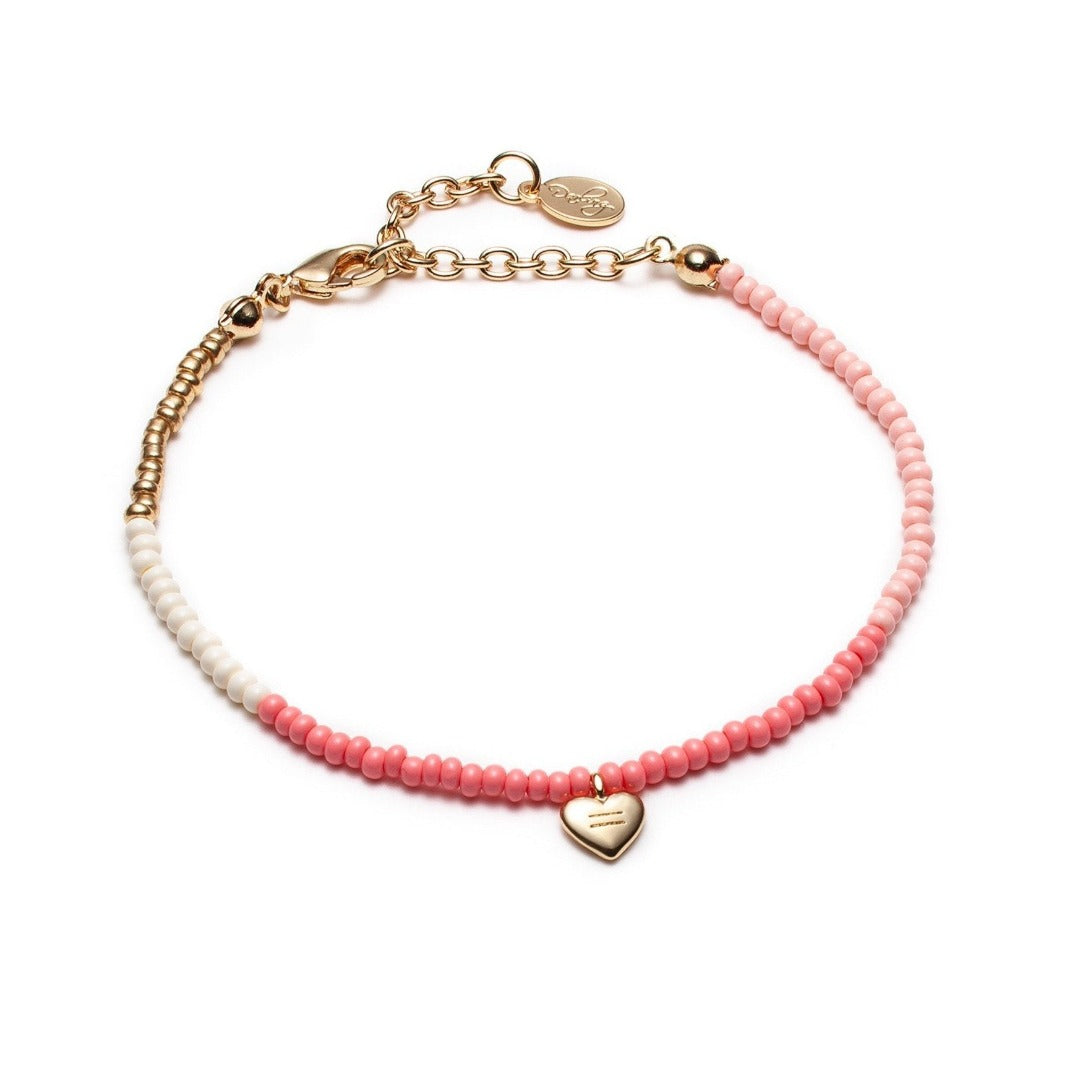 Equality Heart Beaded Bracelet - With Love Darling