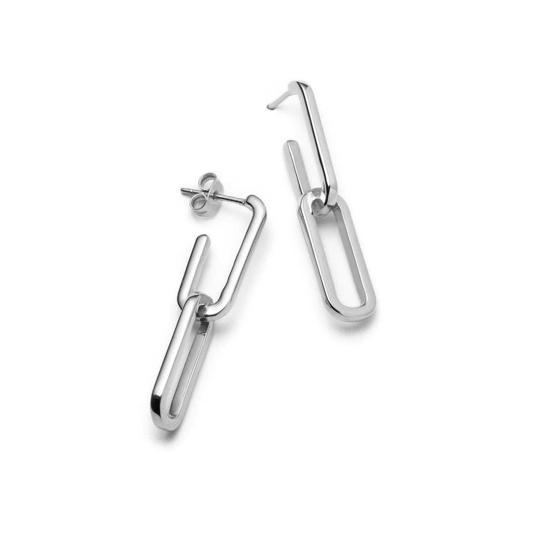 Mia Two Link Earrings - With Love Darling