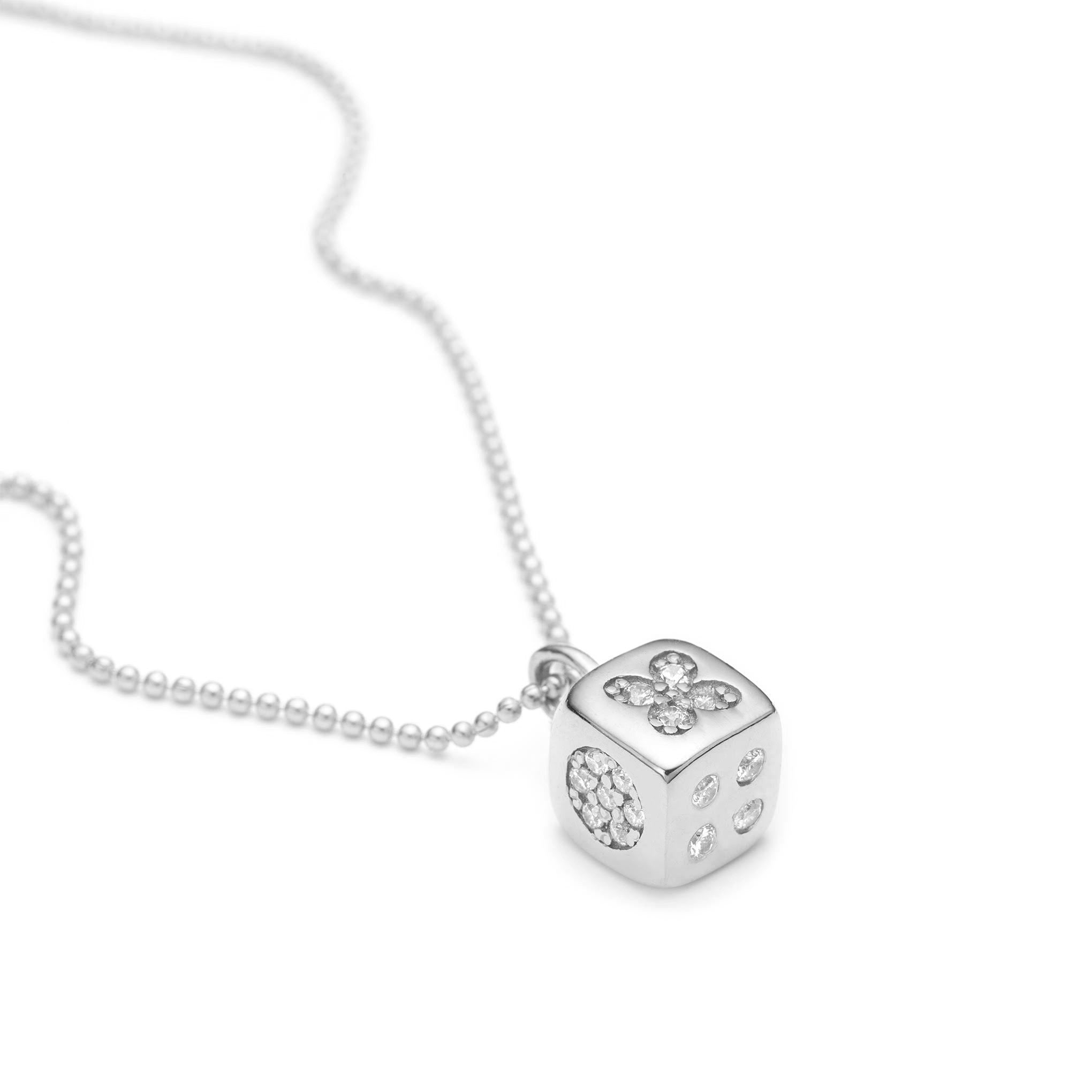 People Dice Necklace - With Love Darling